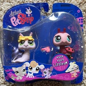 Littlest Pet Shop in 2007 Original Packaging.  #628 & # 629